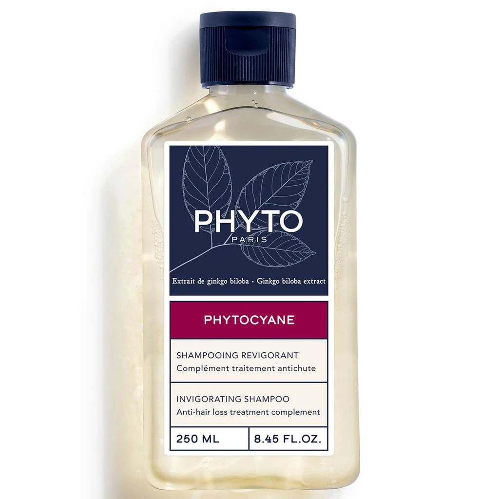 商品Phyto|PHYTO PHYTOCYANE Invigorating Shampoo for Women 250ml,价格¥251,第1张图片