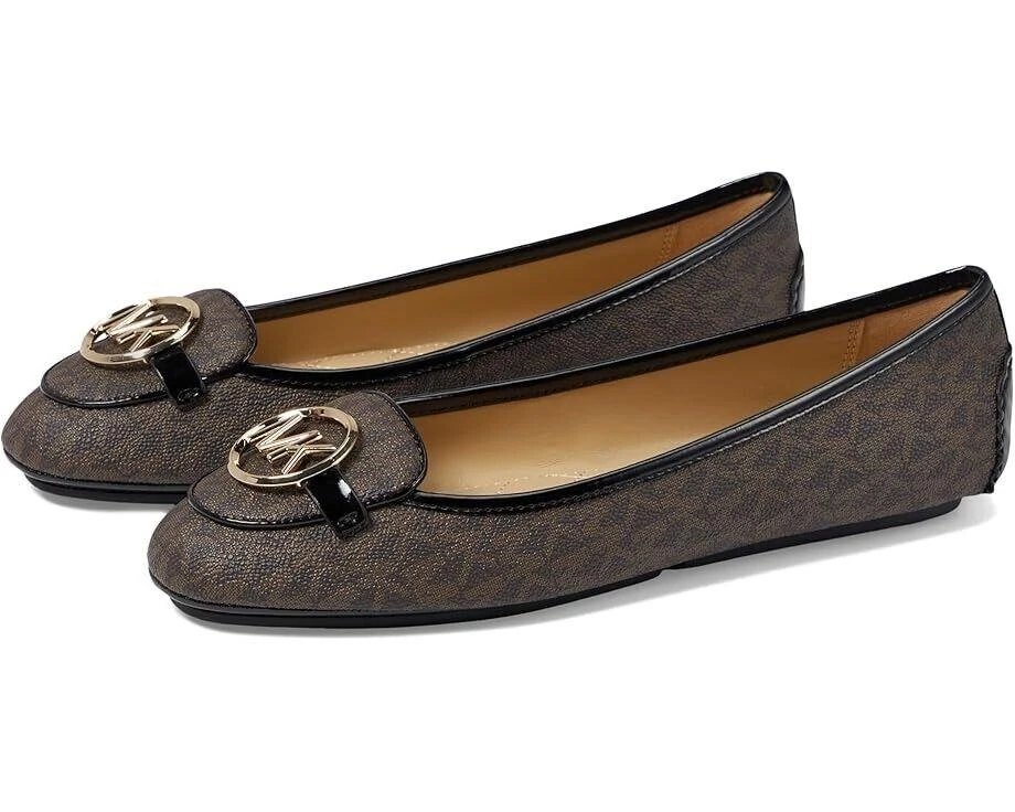 商品Michael Kors|Lillie 40R9LIFP2B-200 Moccasin Women's US 5.5 Brown Flat ZPO1384,价格¥466,第1张图片