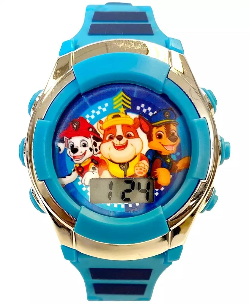 商品Accutime|Kid's Digital Paw Patrol Blue Silicone Strap Watch 38mm,价格¥127,第1张图片