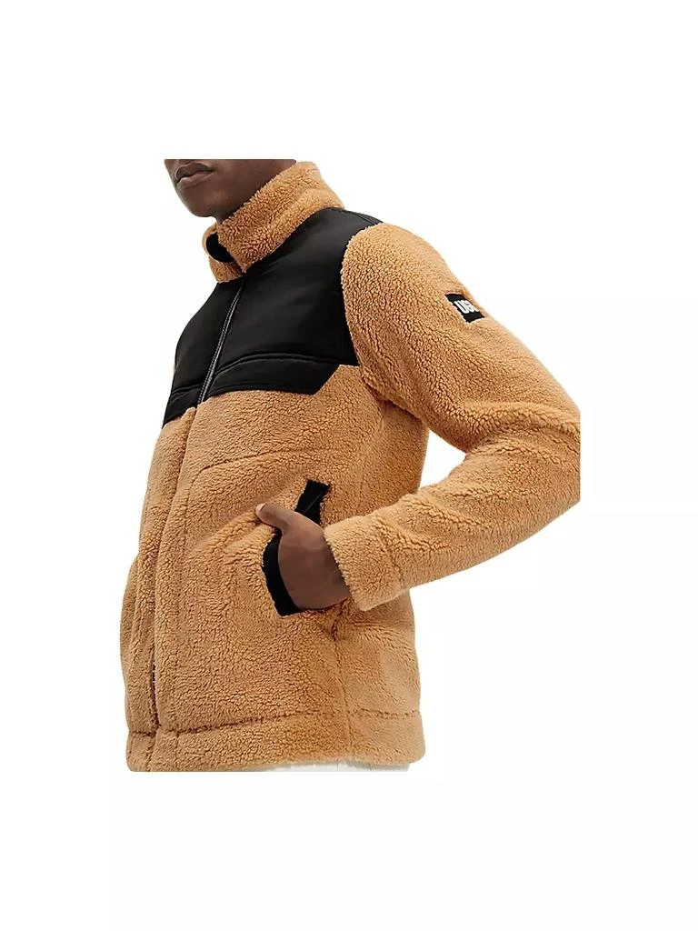 商品UGG|M Seth Blocked Sherpa Jacket,价格¥391,第4张图片详细描述