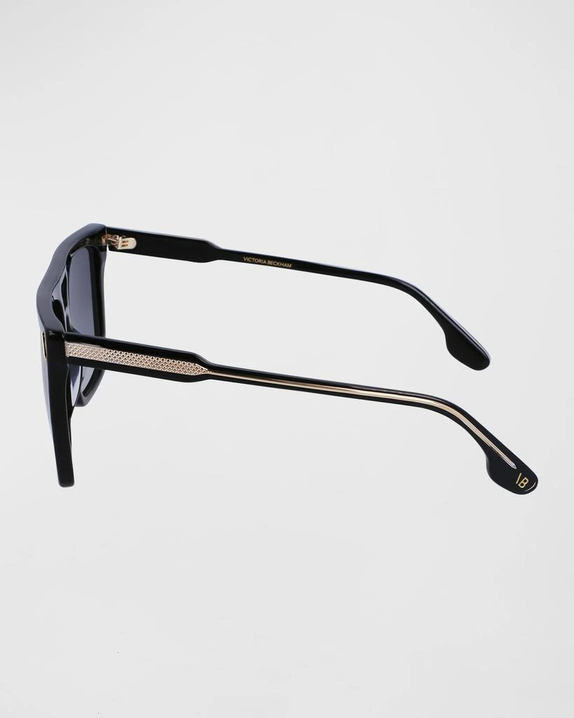 商品Victoria Beckham|Guilloché Acetate Aviator Sunglasses,价格¥2716,第4张图片详细描述