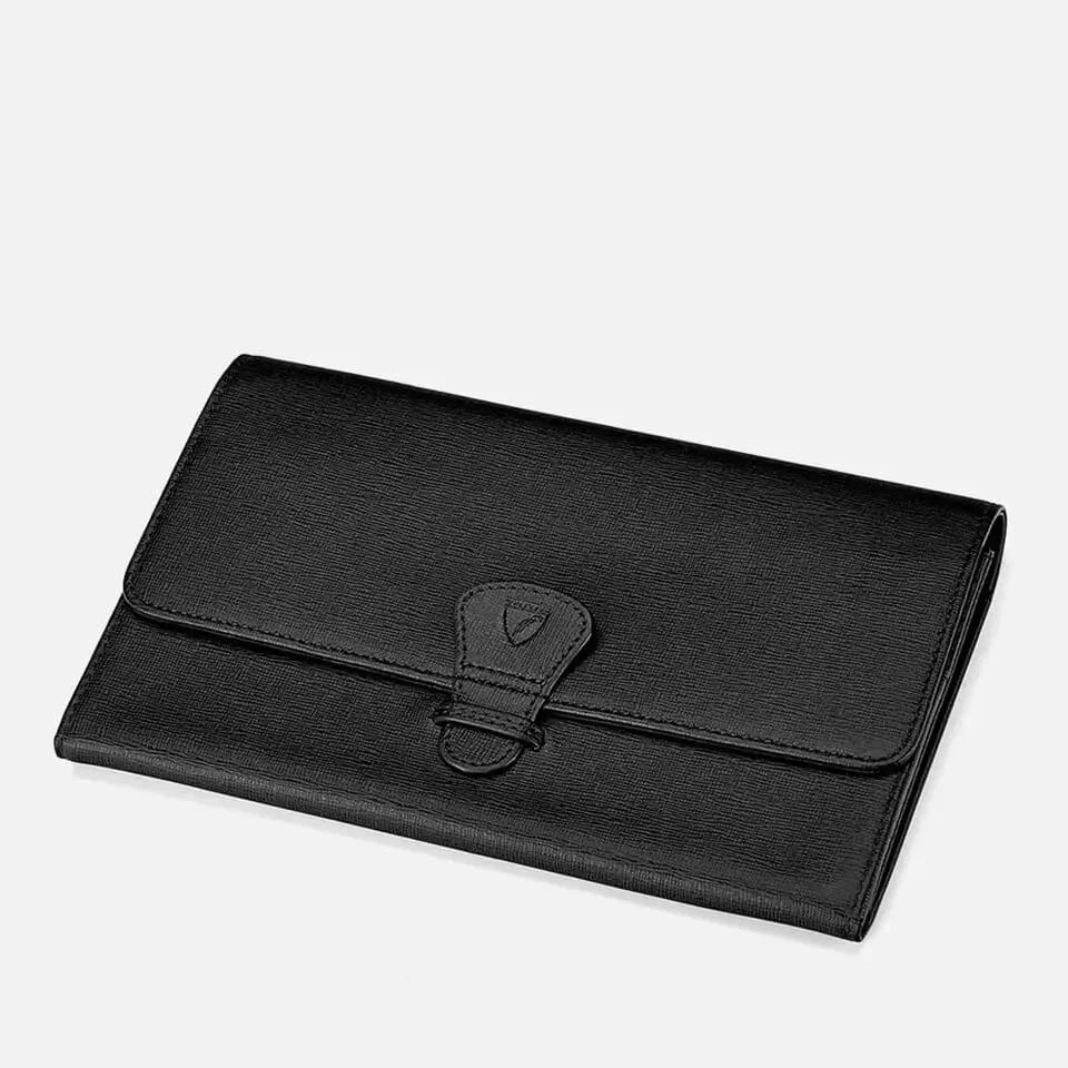 商品Aspinal of London|Aspinal of London Travel Wallet - Classic - Black,价格¥277,第5张图片详细描述