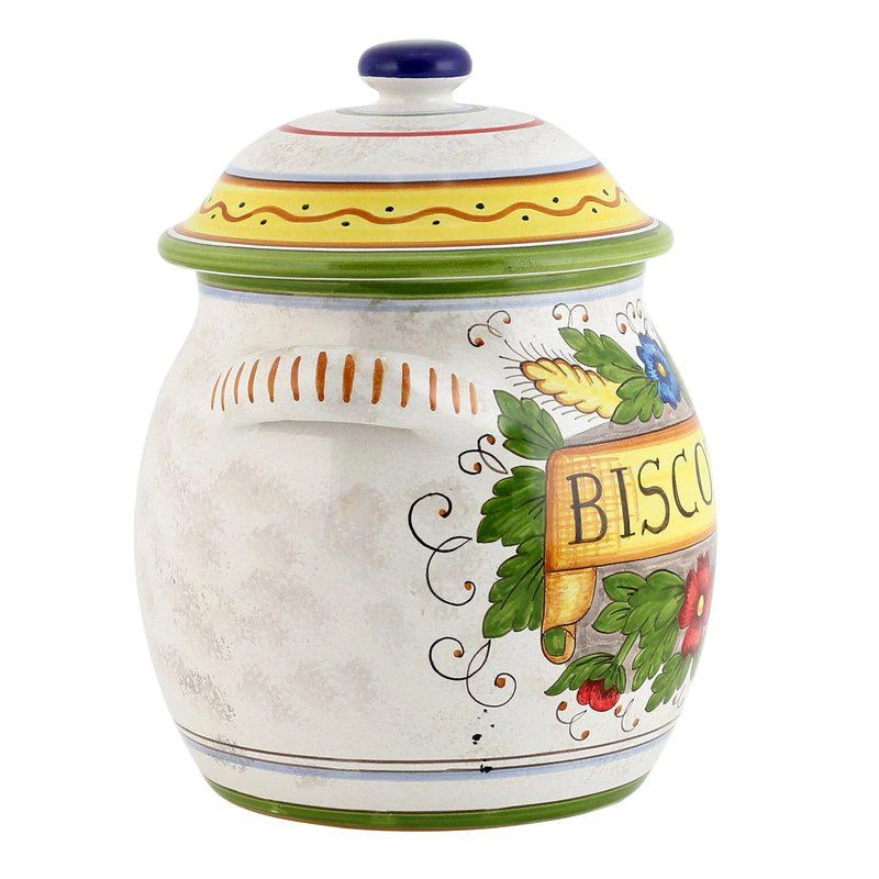 商品Artistica - Deruta of Italy|Rustica: Traditional Tuscan Biscotti Jar,价格¥1945,第2张图片详细描述