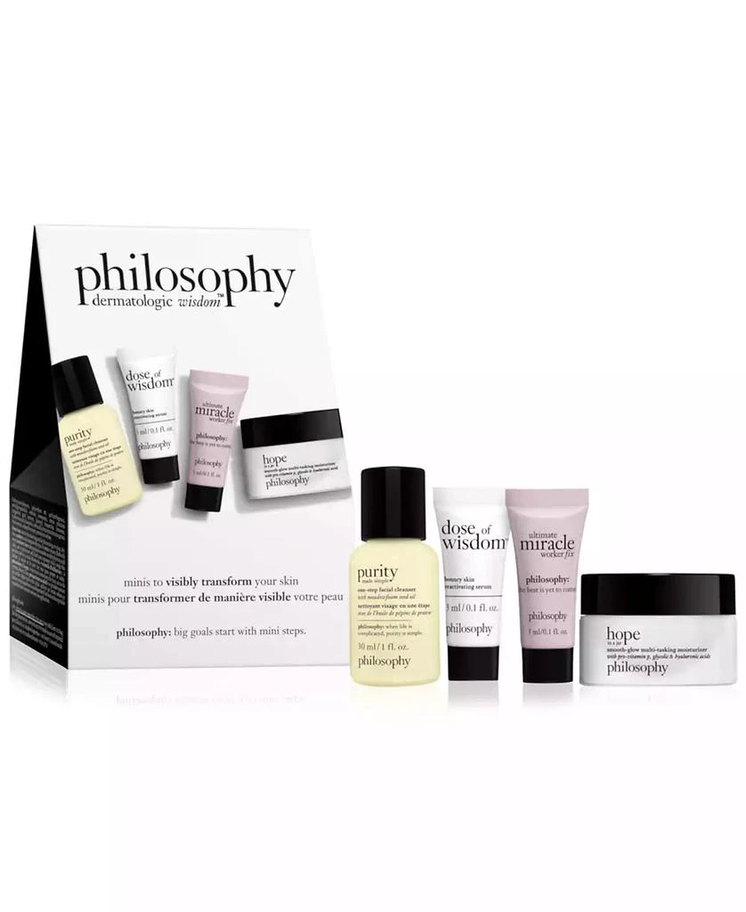 商品philosophy|4-Pc. Skincare Icons Mini Set,价格¥223,第1张图片