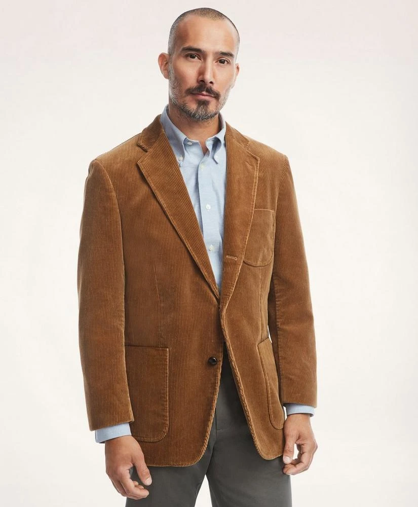 商品Brooks Brothers|Madison Relaxed-Fit Wide-Wale Corduroy Sport Coat,价格¥2329,第1张图片