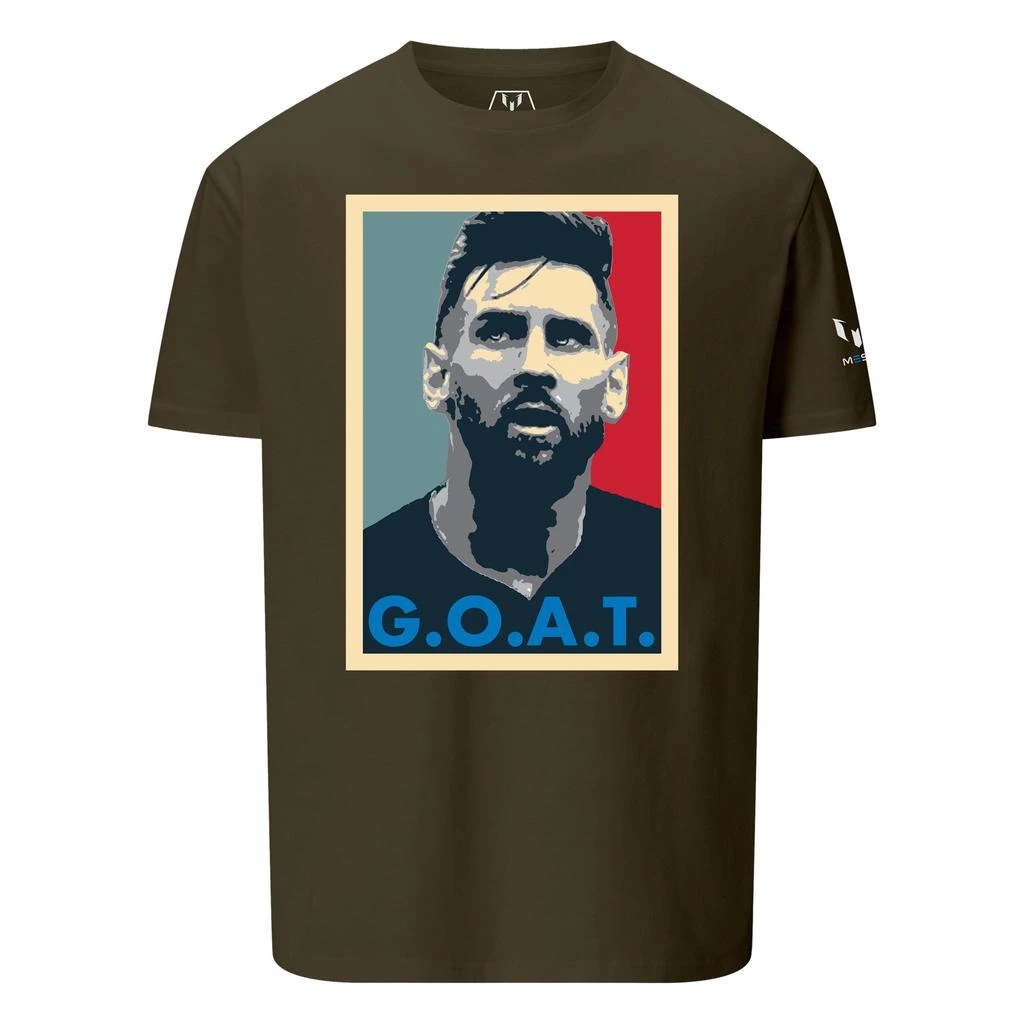 商品Printful|Messi Face of G.O.A.T. Graphic T-Shirt,价格¥300,第2张图片详细描述