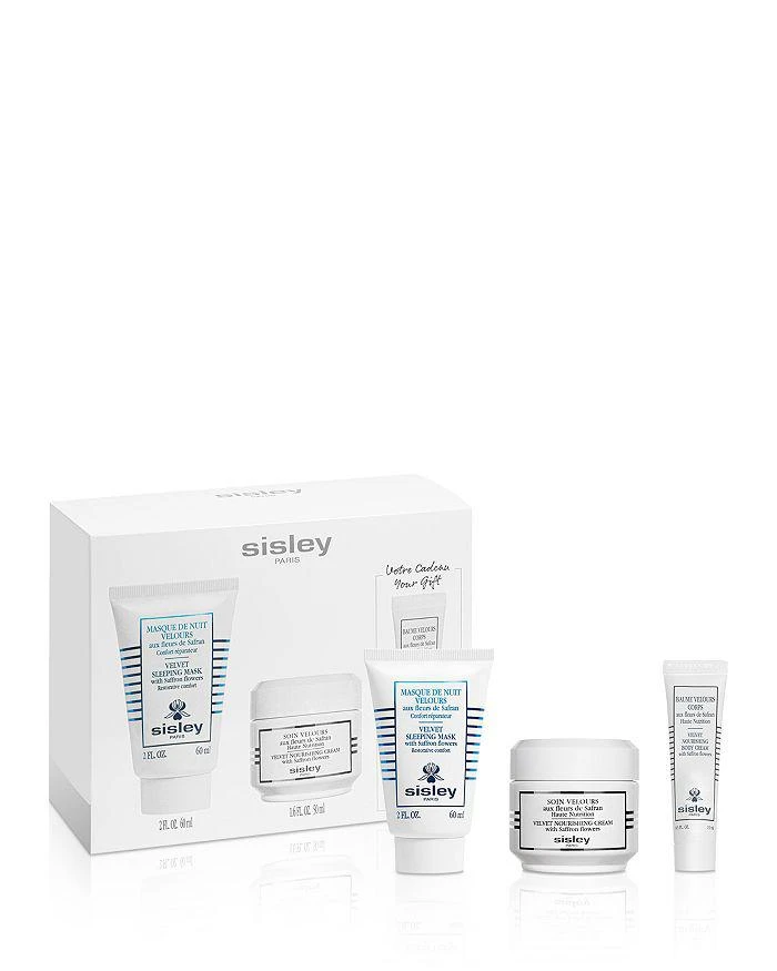 商品Sisley|Sisley-Paris Velvet Nourishing Skincare Discovery Gift Set,价格¥1199,第1张图片