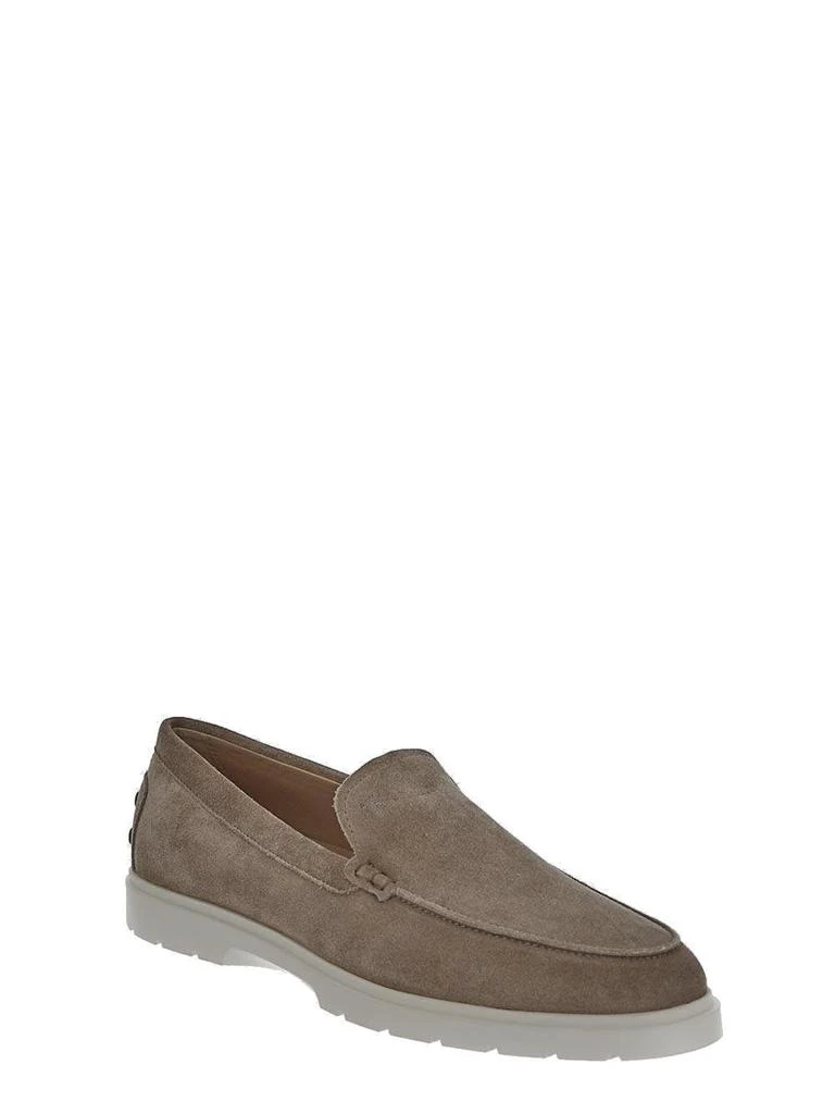 商品Tod's|Tod's Round Toe Slip-On Loafers,价格¥3142,第2张图片详细描述