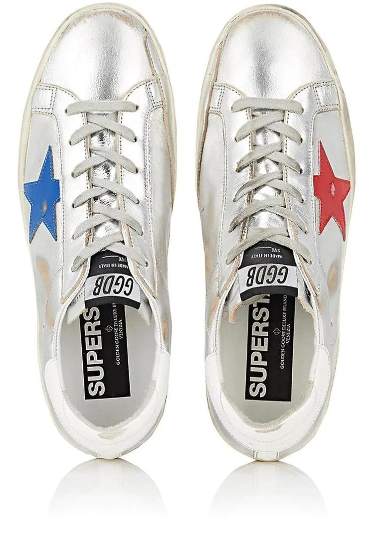 商品Golden Goose|女士 Superstar Metallic 真皮球鞋,价格¥1778,第4张图片详细描述