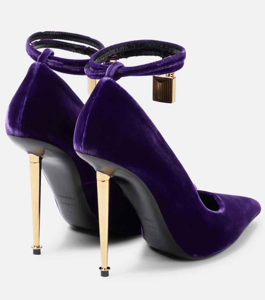 商品Tom Ford|Embellished velvet pumps,价格¥9542,第3张图片详细描述