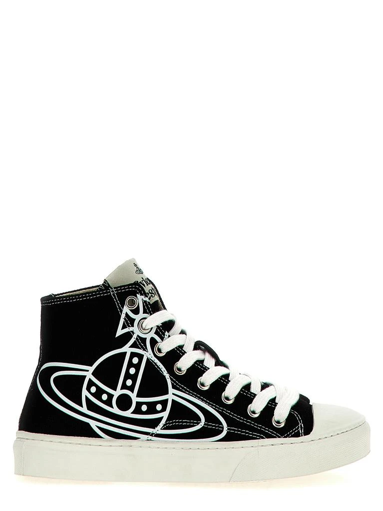 商品Vivienne Westwood|Plimsoll Sneakers White/Black,价格¥1483,第1张图片