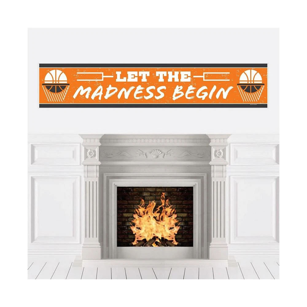 商品Big Dot of Happiness|Basketball - Let the Madness Begin - College Basketball Decorations Party Banner,价格¥158,第1张图片