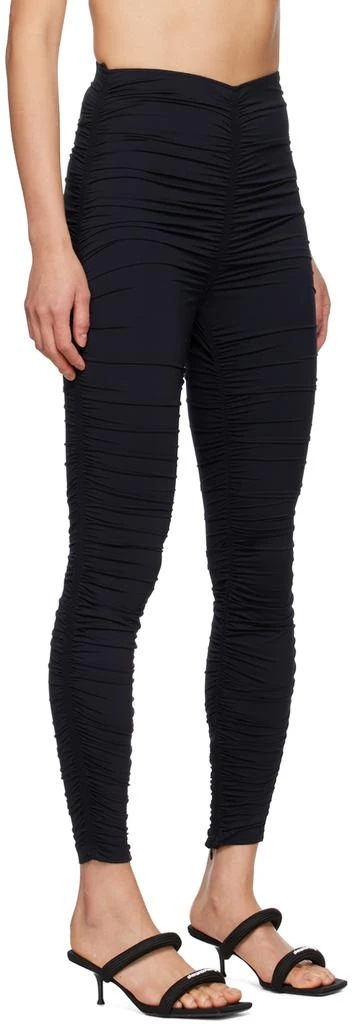 商品Alexander Wang|Black Ruched Leggings,价格¥1722,第2张图片详细描述