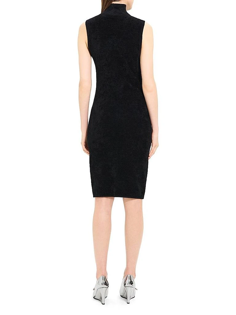 商品Theory|Micro Velvet Turtleneck Sheath Dress,价格¥958,第5张图片详细描述