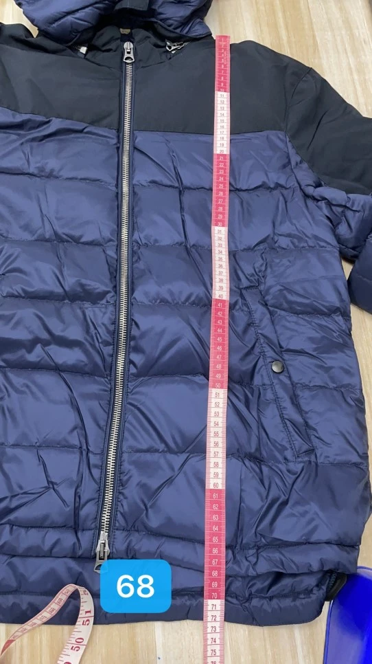 商品Burberry|Burberry 博柏利 男士深蓝色棉服 3982965,价格¥3210,第1张图片