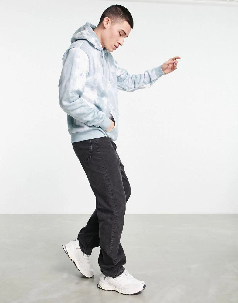 商品Adidas|adidas Originals Essentials hoodie in grey tie dye,价格¥513,第4张图片详细描述