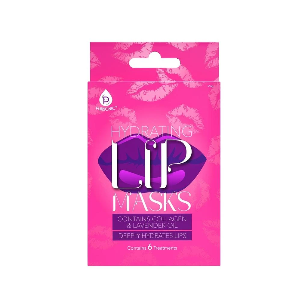 商品PURSONIC|Pursonic Hydrating Lip Masks (Pack of 6),价格¥108,第1张图片