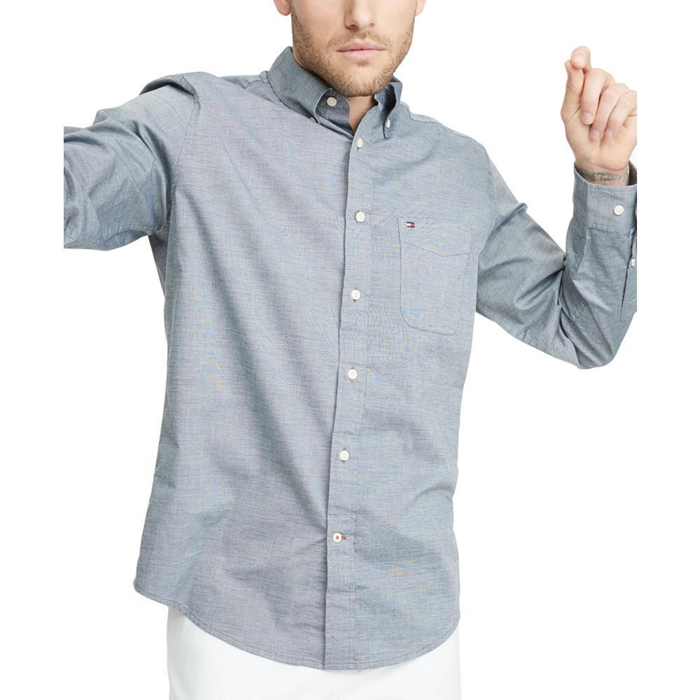 商品Tommy Hilfiger|男款纯色衬衫,价格¥424,第1张图片