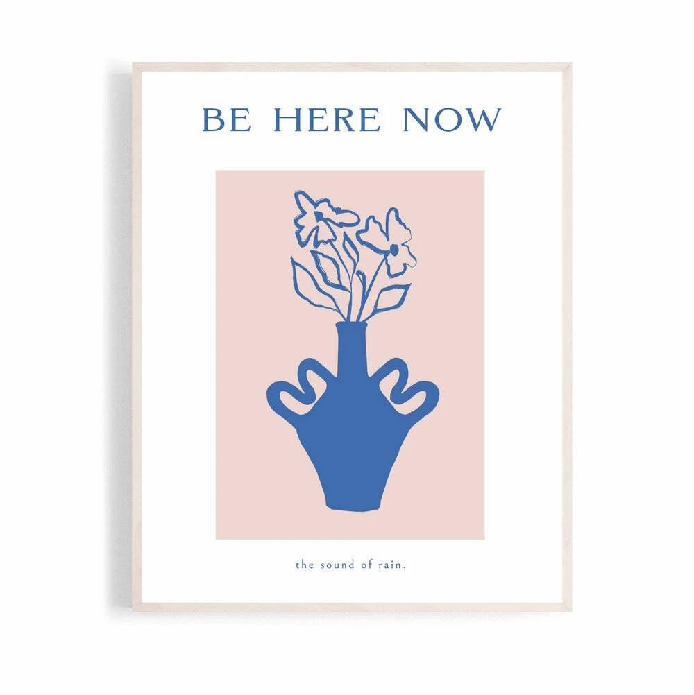 商品Damselfly|Be here now a4 print,价格¥261,第1张图片