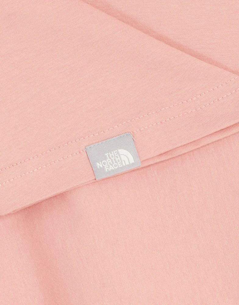 商品The North Face|The North Face Dome at Center cropped t-shirt in pink Exclusive at ASOS,价格¥203,第4张图片详细描述