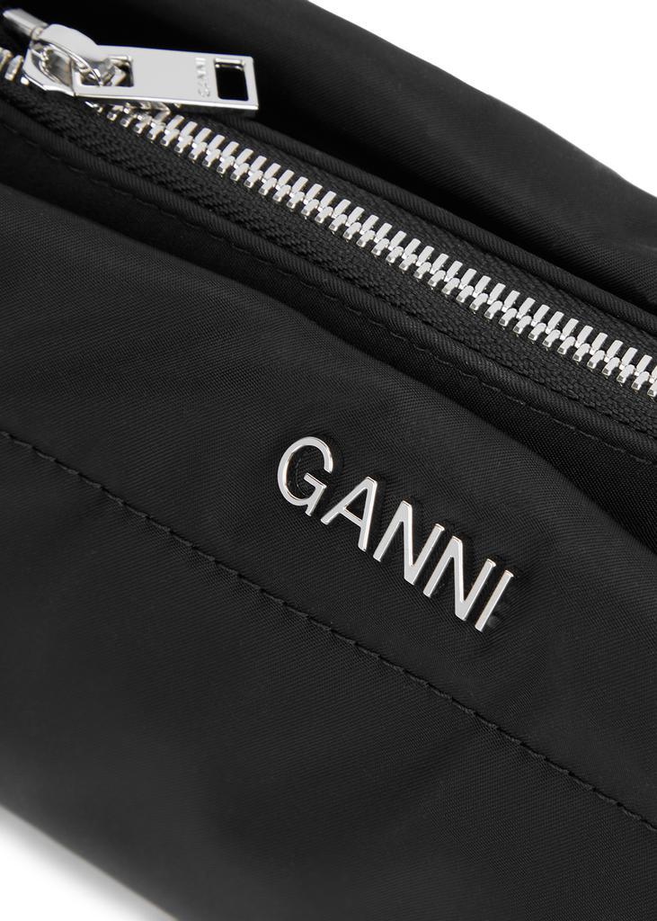 商品Ganni|Pillow black nylon shoulder bag,价格¥1752,第5张图片详细描述