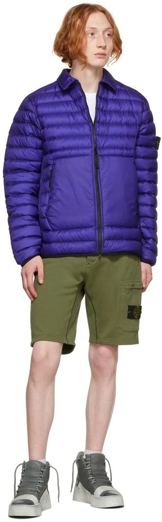 商品Stone Island|Blue Down Bio-Based Jacket,价格¥2422,第5张图片详细描述