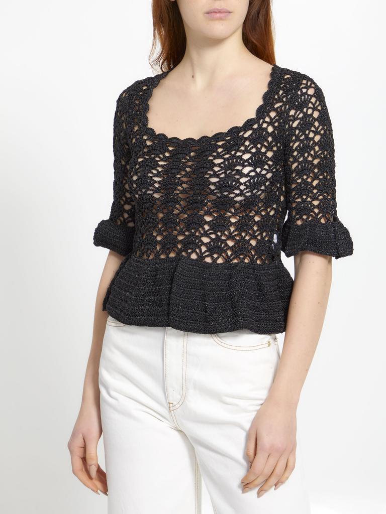 商品Ganni|Crochet top,价格¥1226,第4张图片详细描述