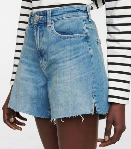 商品AG Jeans|New Alexxis high-rise shorts,价格¥993,第4张图片详细描述