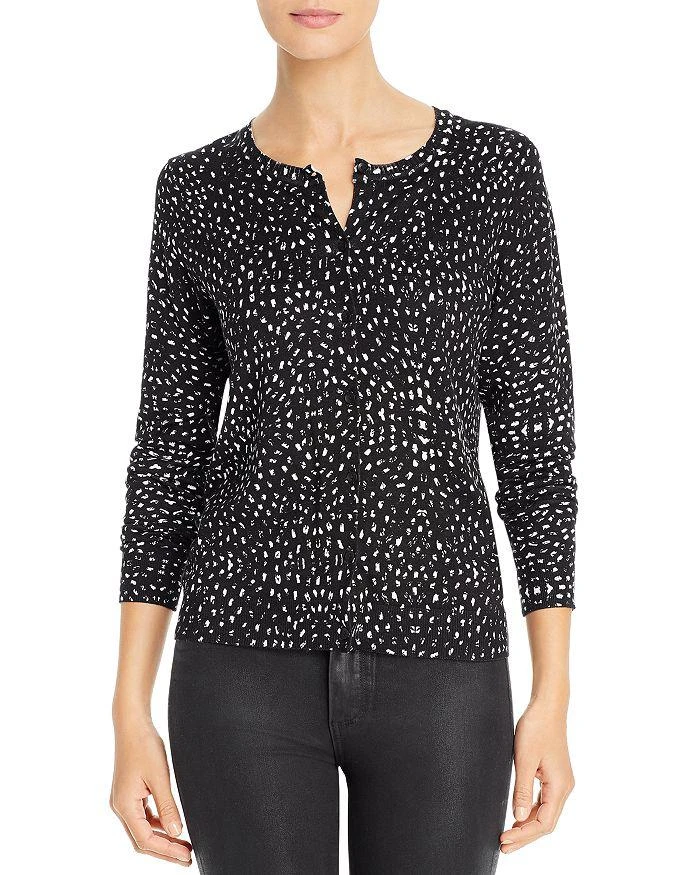 商品Daniel Rainn|Dot Print Button Front Cardigan,价格¥166,第1张图片