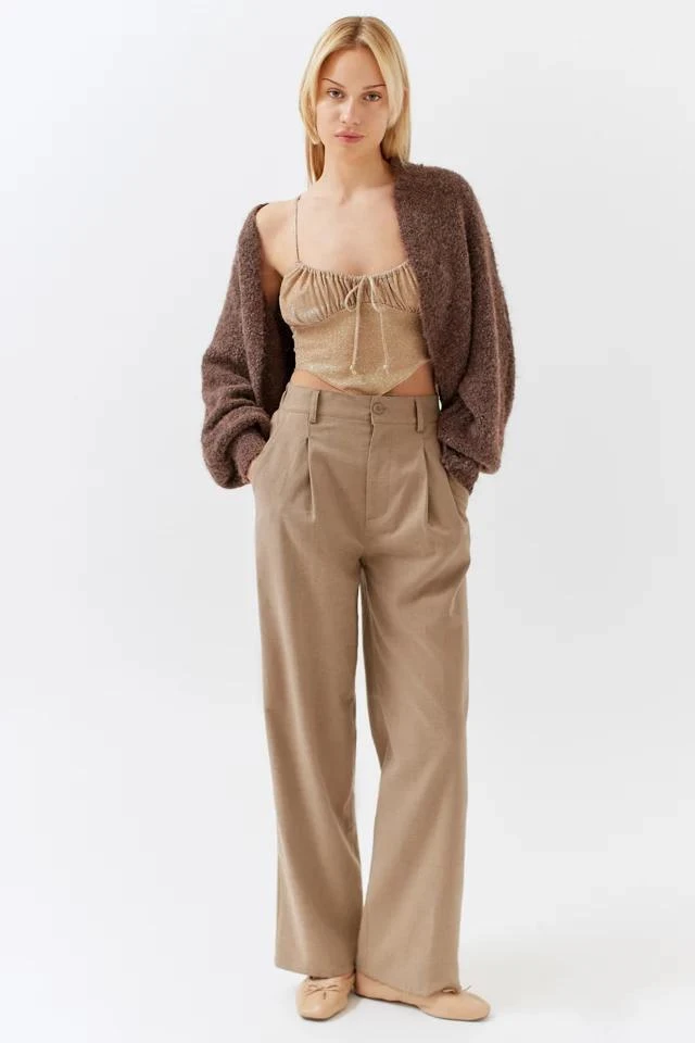 商品Urban Outfitters|UO Sparkly Hanky Hem Cami,价格¥75,第3张图片详细描述