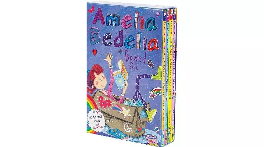 商品Barnes & Noble|Amelia Bedelia Chapter Book 4-Book Box Set: Books 1-4 by Herman Parish,价格¥201,第1张图片