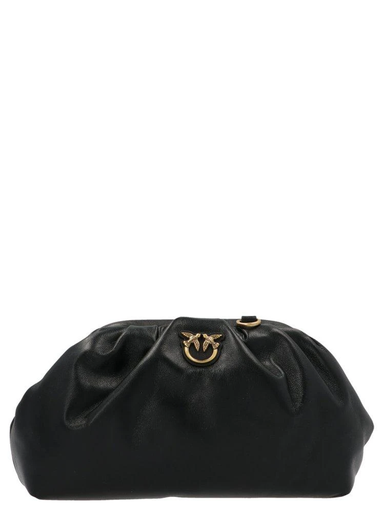 商品PINKO|Pinko Pochette Chain Logo Plaque Mini Clutch Bag,价格¥1833,第1张图片