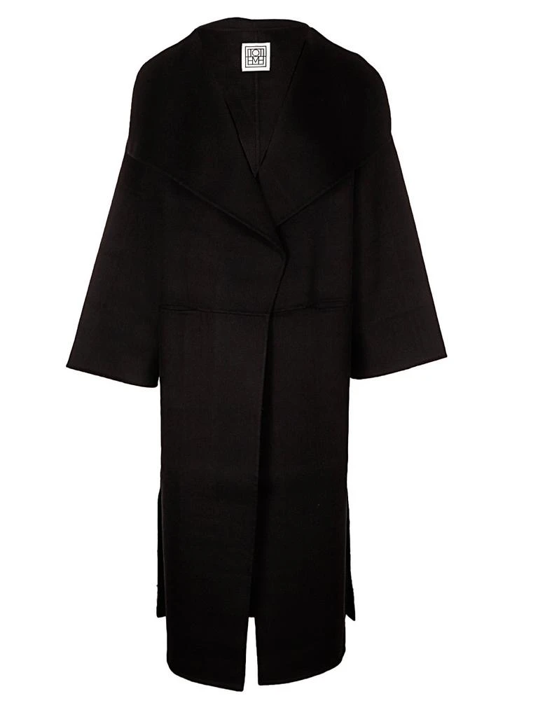 商品Totême|Totême Side-Slit Draped Coat,价格¥8394,第1张图片