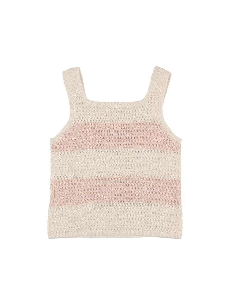 商品Bonpoint|Hand-crocheted Cotton Crop Top,价格¥797,第2张图片详细描述