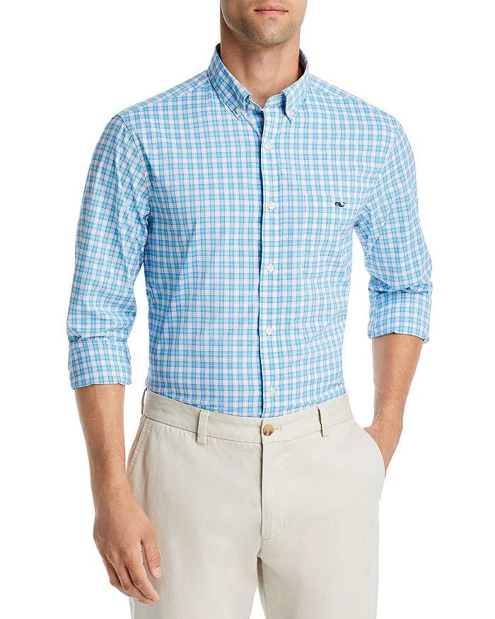 商品Vineyard Vines|Classic Fit Check Button Down Shirt,价格¥316,第1张图片
