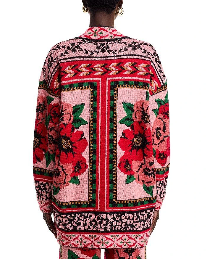 商品Farm Rio|Flower Tapestry Cardigan,价格¥1105,第3张图片详细描述