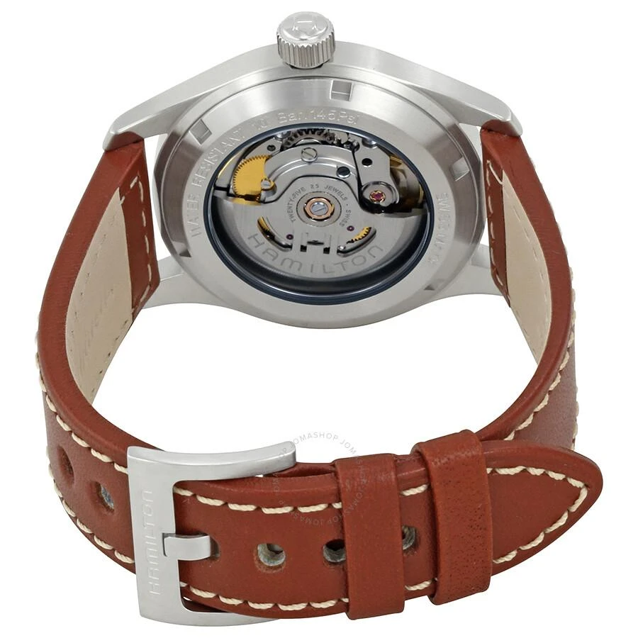 商品Hamilton|Khaki Field Automatic Silver Dial Men's Watch H70455553,价格¥3867,第3张图片详细描述