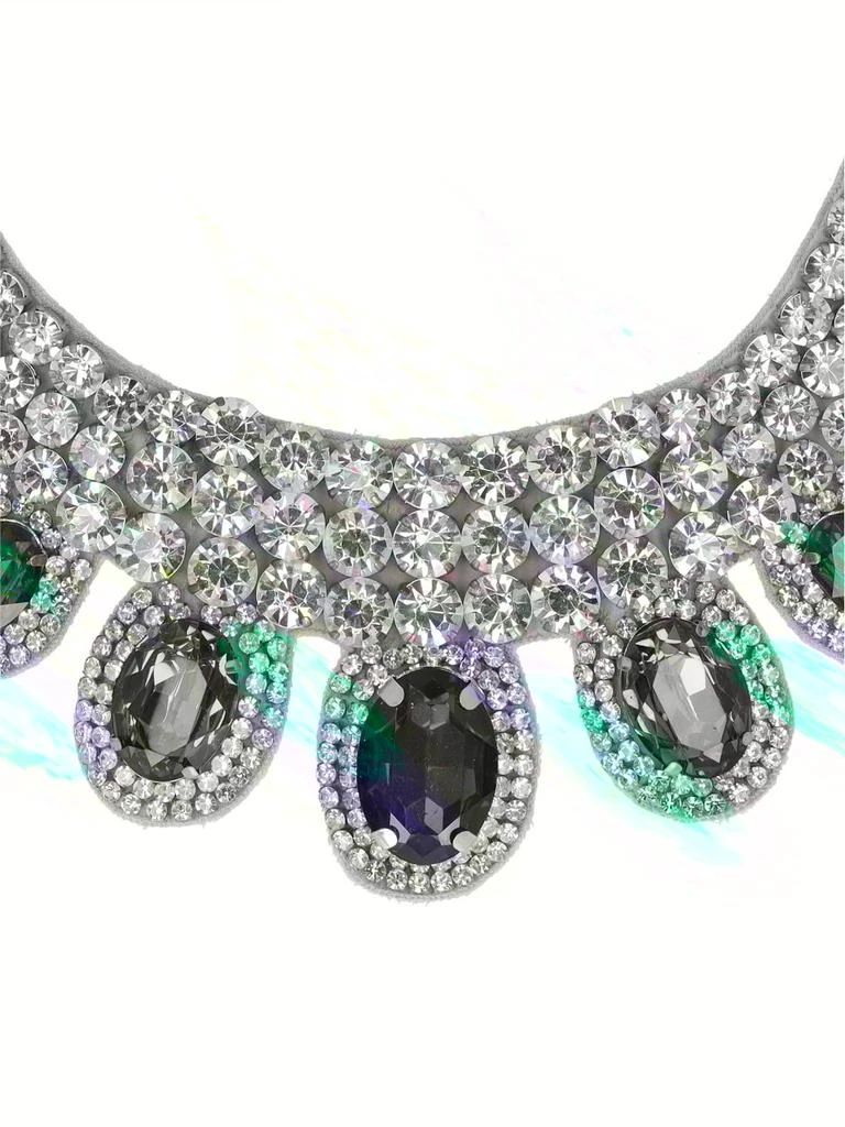 商品Moschino|Crystal Drop Collar Necklace,价格¥6005,第2张图片详细描述