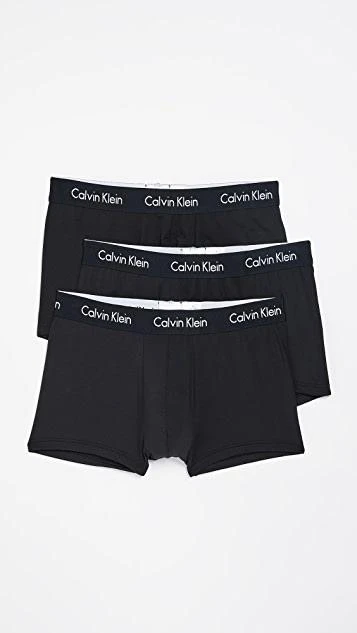 商品Calvin Klein|3 件装莫代尔纤维平角内裤,价格¥456,第1张图片