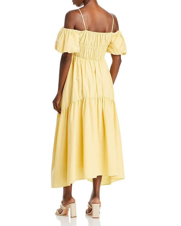 商品Vince|Puff Sleeve Off the Shoulder Maxi Dress,价格¥990,第2张图片详细描述