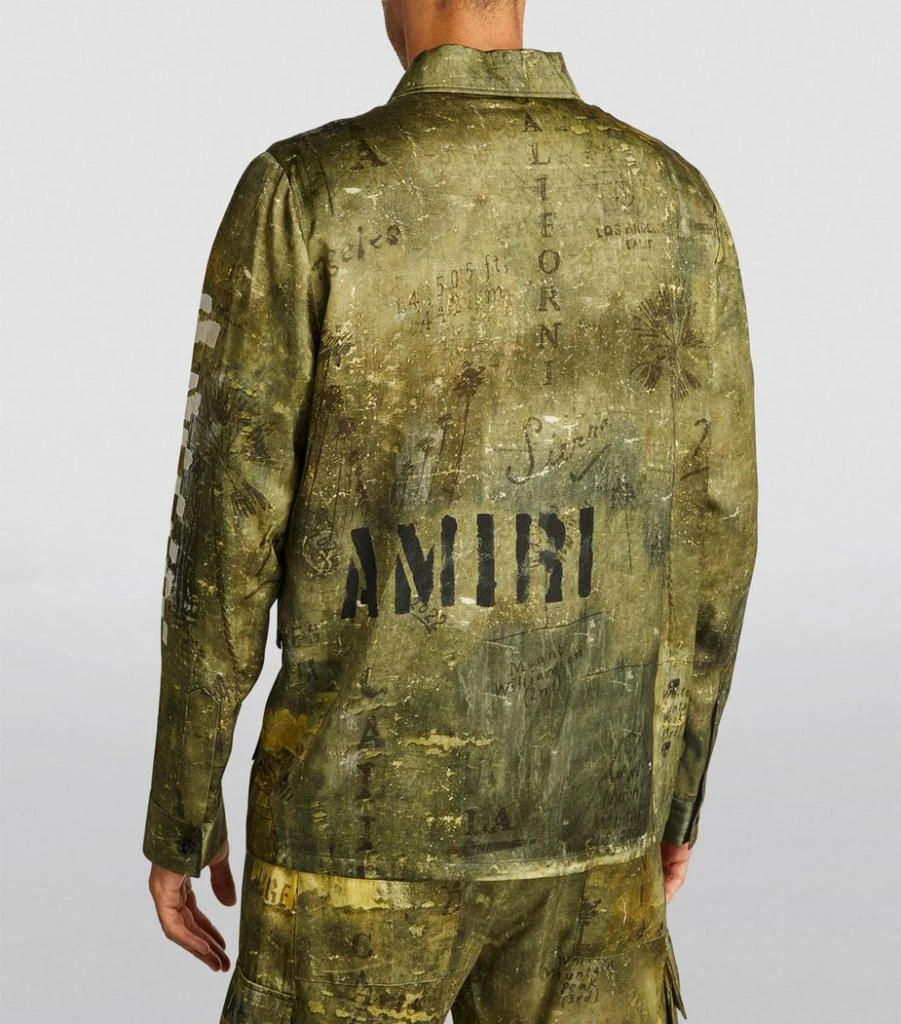 商品AMIRI|Camouflage Shirt,价格¥12095,第4张图片详细描述