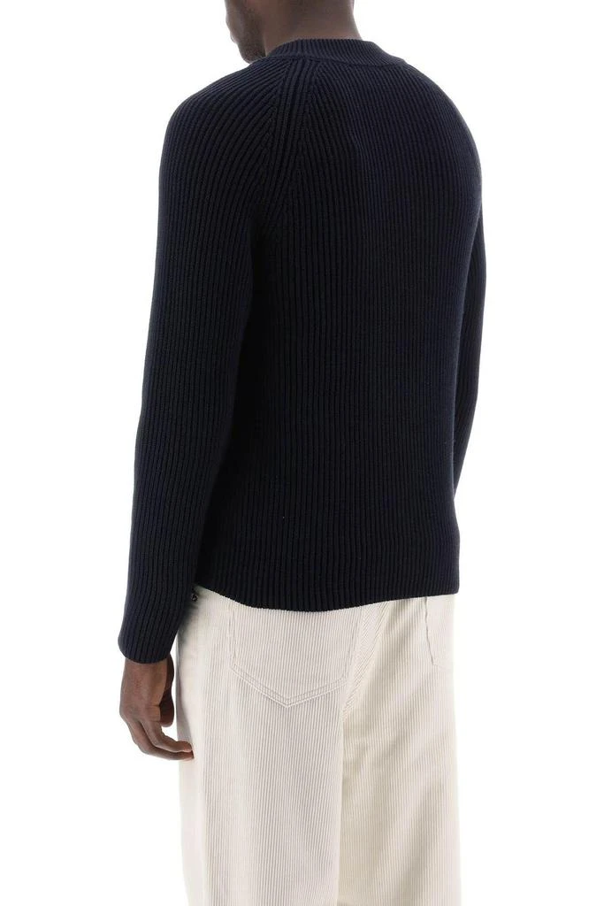 商品AMI|Cotton and wool crew-neck sweater,价格¥1331,第4张图片详细描述