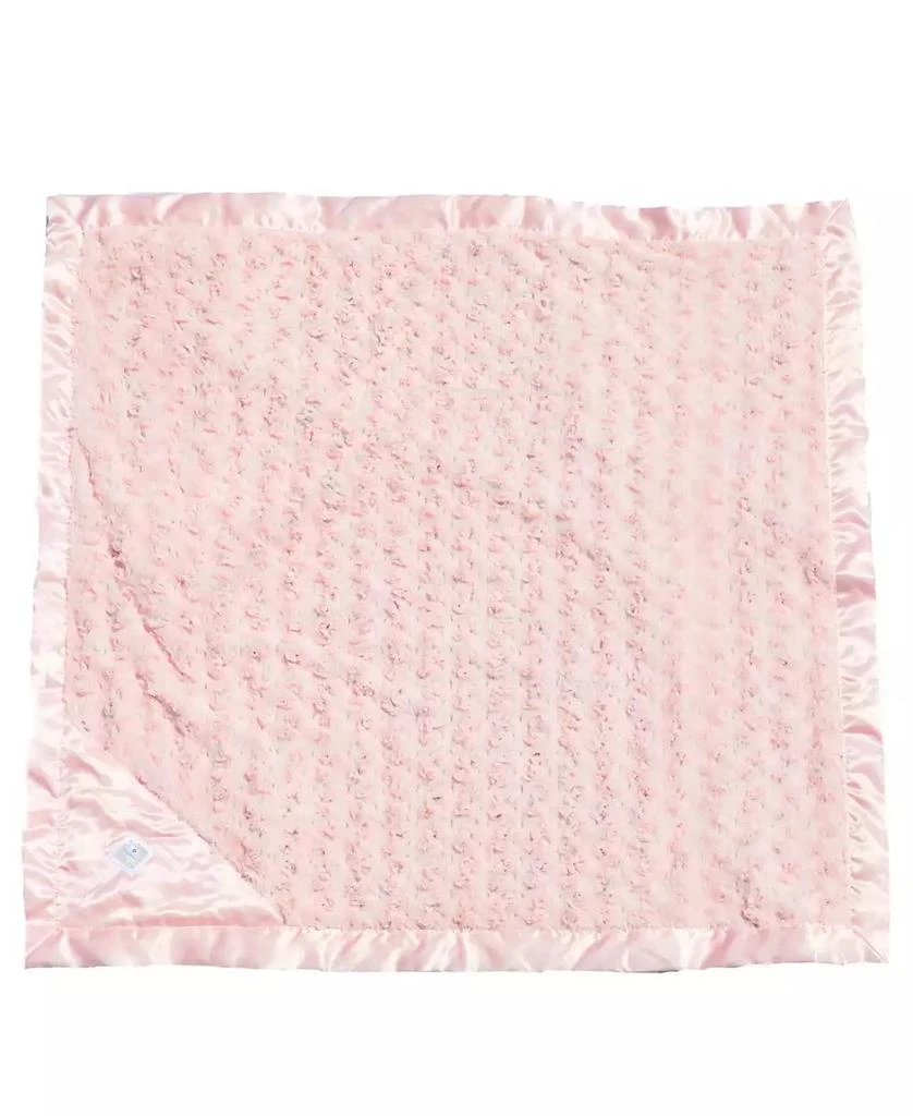 商品Zalamoon|Plush Strollet Blanket with Satin Trim,价格¥449,第2张图片详细描述