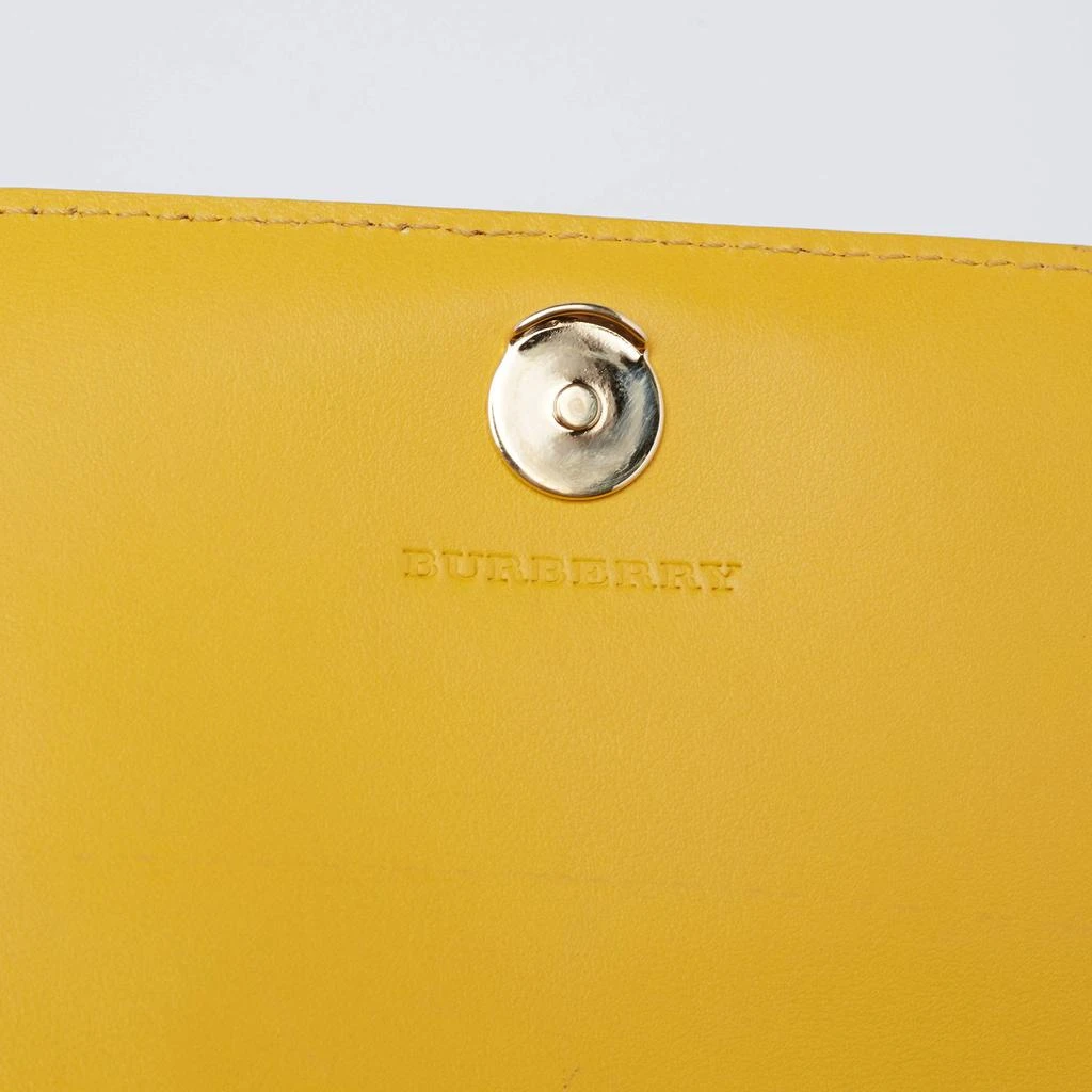 Burberry Multicolor Haymarket Flower Check Coated Canvas and Leather Izzy Wallet on Chain 商品