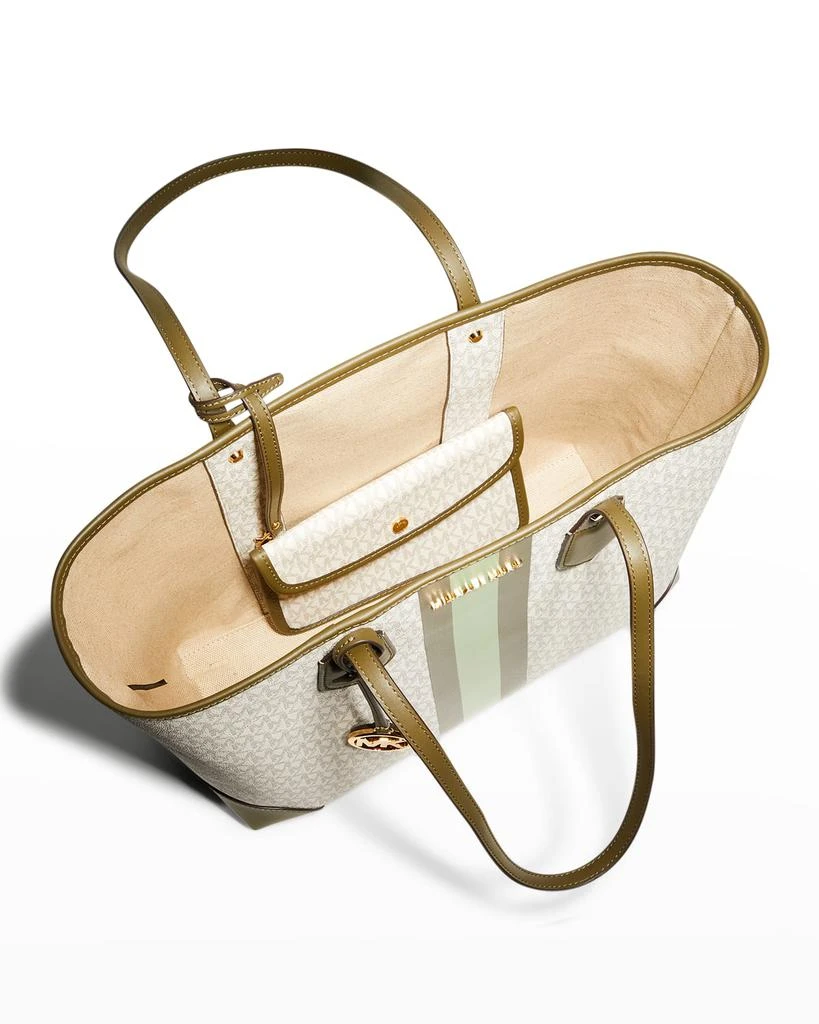 商品Michael Kors|Eva Large Monogram Shopper Tote Bag,价格¥578,第5张图片详细描述
