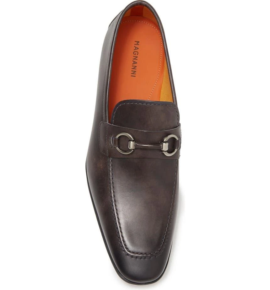 商品Magnanni|Voto Leather Loafer,价格¥1617,第4张图片详细描述