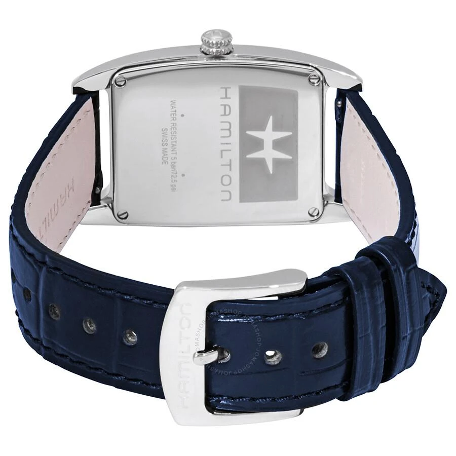 商品Hamilton|Boulton L Silver Dial Blue leather Ladies Watch H13421611,价格¥3620,第3张图片详细描述