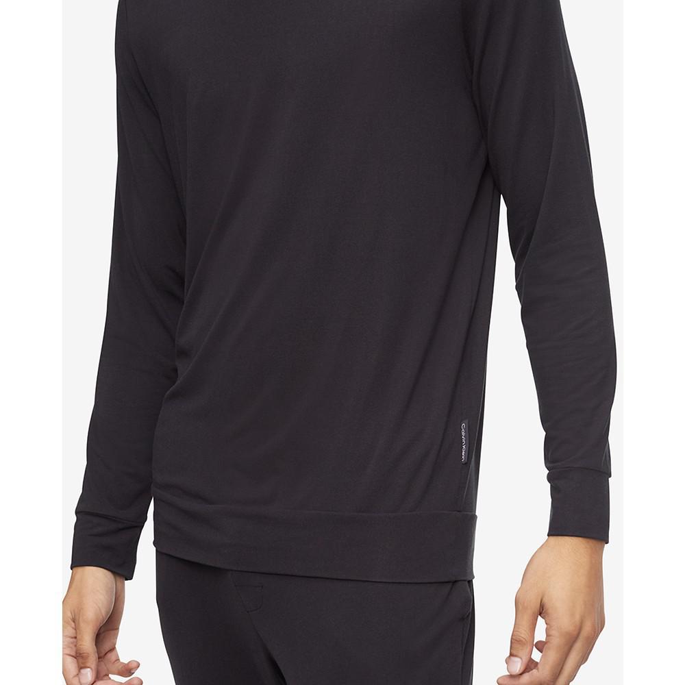 商品Calvin Klein|Men's Ultra Soft Modern Modal Crewneck Lounge Sweatshirt,价格¥356,第5张图片详细描述