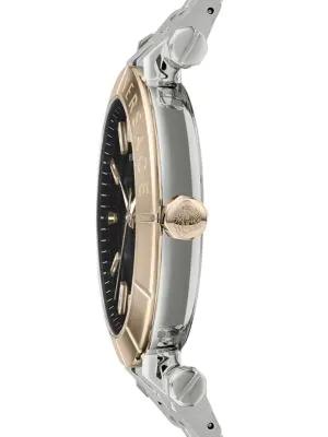 43MM Medusa Two Tone Stainless Steel Bracelet Watch商品第2张图片规格展示