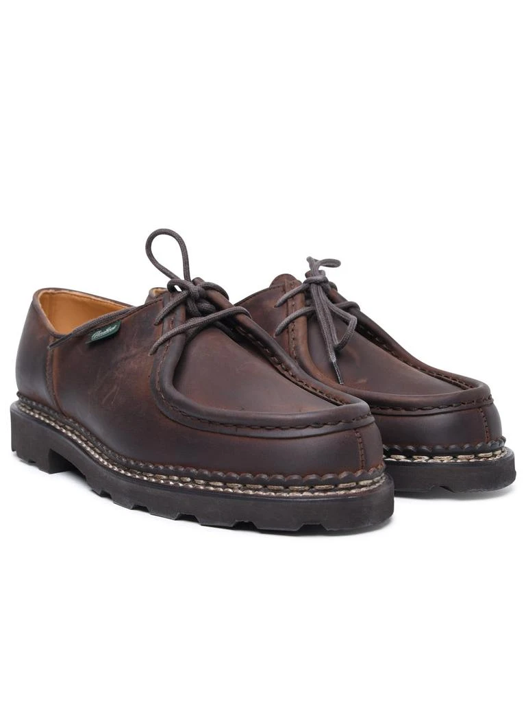 商品Paraboot|michael Brown Leather Derby Shoes,价格¥2969,第2张图片详细描述